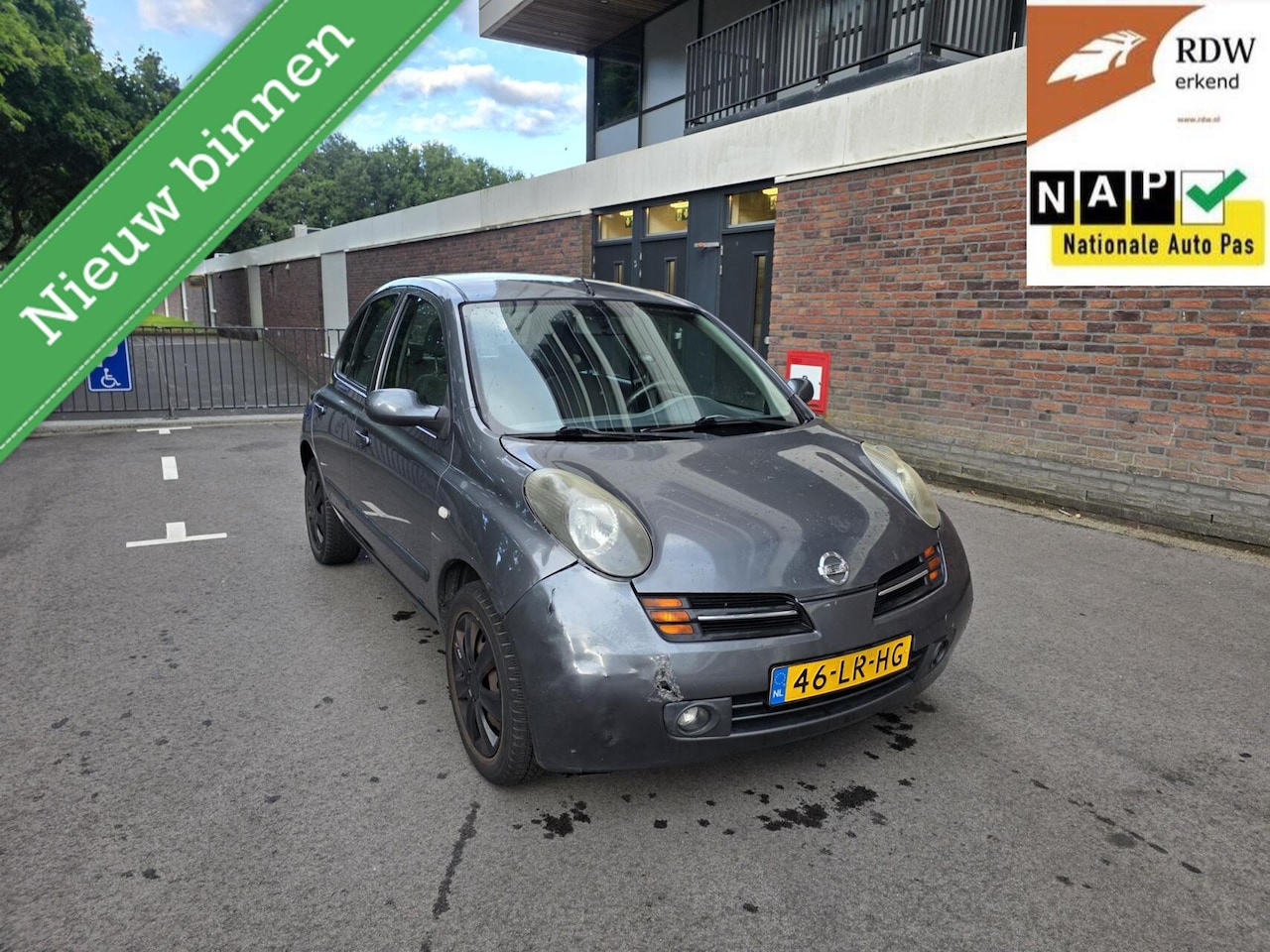 Nissan Micra - 1.4 Tekna 2003 185Dkm CV APK2-2026 - AutoWereld.nl