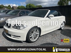 BMW 1-serie Cabrio - (e87) 120i 170PK High Executive + 18"/ Clima/ Cruise/ Leder/ Stoelverwarming/ NL auto