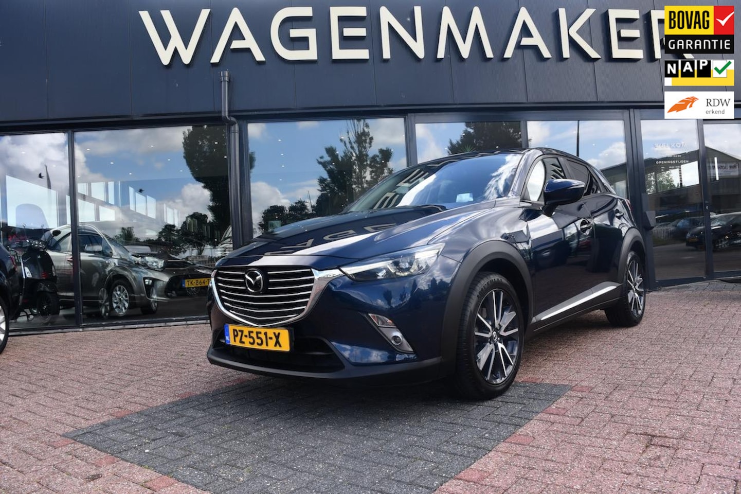 Mazda CX-3 - 2.0 SkyActiv-G 120 GT-M AUT|NAV|Headup|ACC|CAMERA - AutoWereld.nl