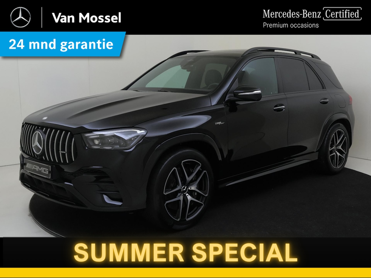 Mercedes-Benz GLE-Klasse - 53 AMG Hybrid 4Matic AMG 53 Hybrid 4MATIC+ / Stoelverwarming / 360Graden-Camera / Memory-S - AutoWereld.nl