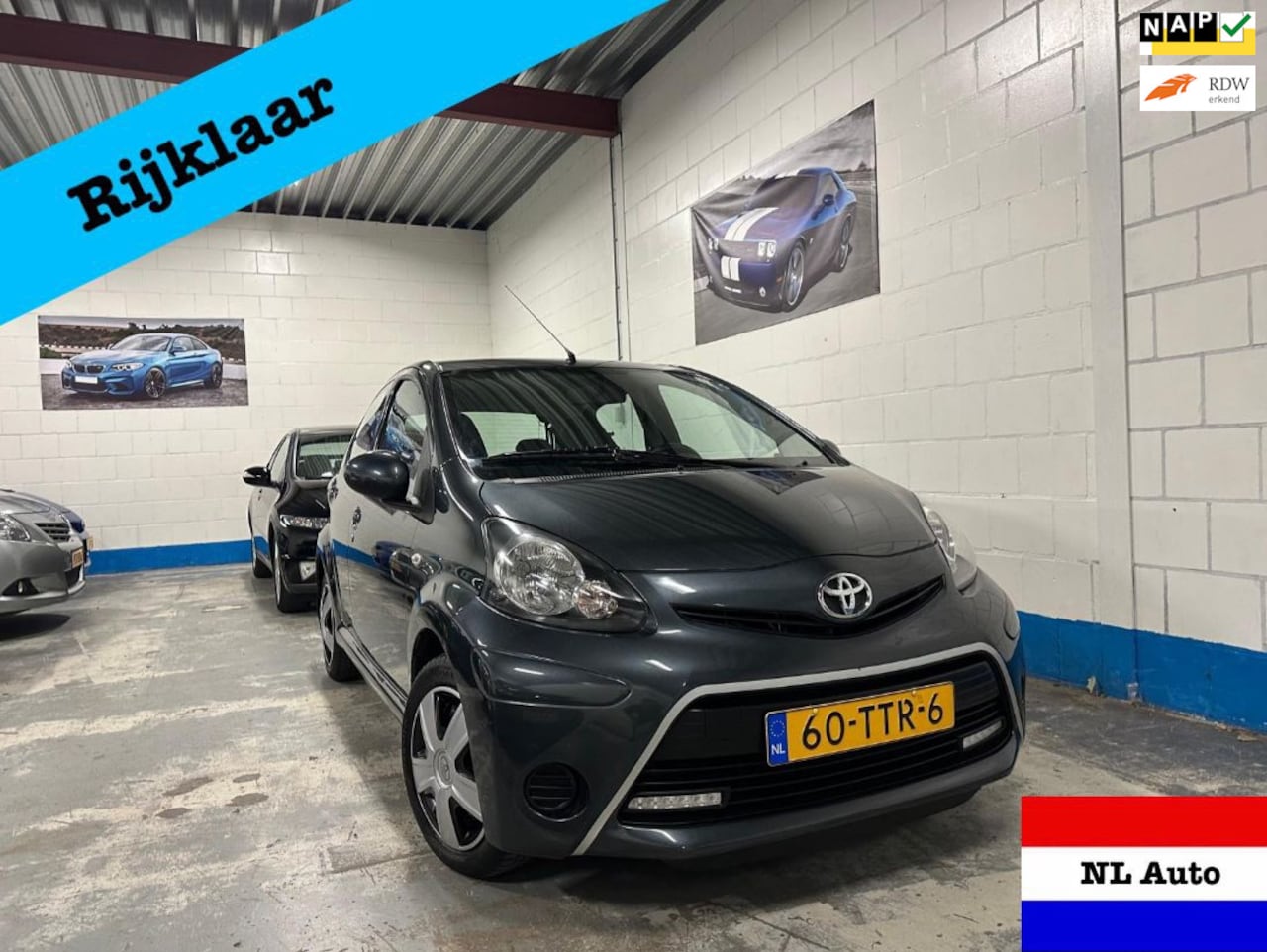 Toyota Aygo - 1.0 VVT-i Aspiration Airco/Elek/Nap/Led/Apk/NL! - AutoWereld.nl