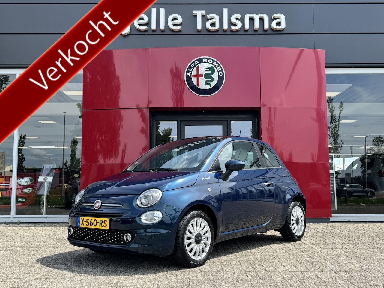 Fiat 500 - 1.0 Hybrid 70 Dolcevita │15'' lm velgen│Panodak | Clima | Cruise│Navi│Apple Carplay/Androi - AutoWereld.nl