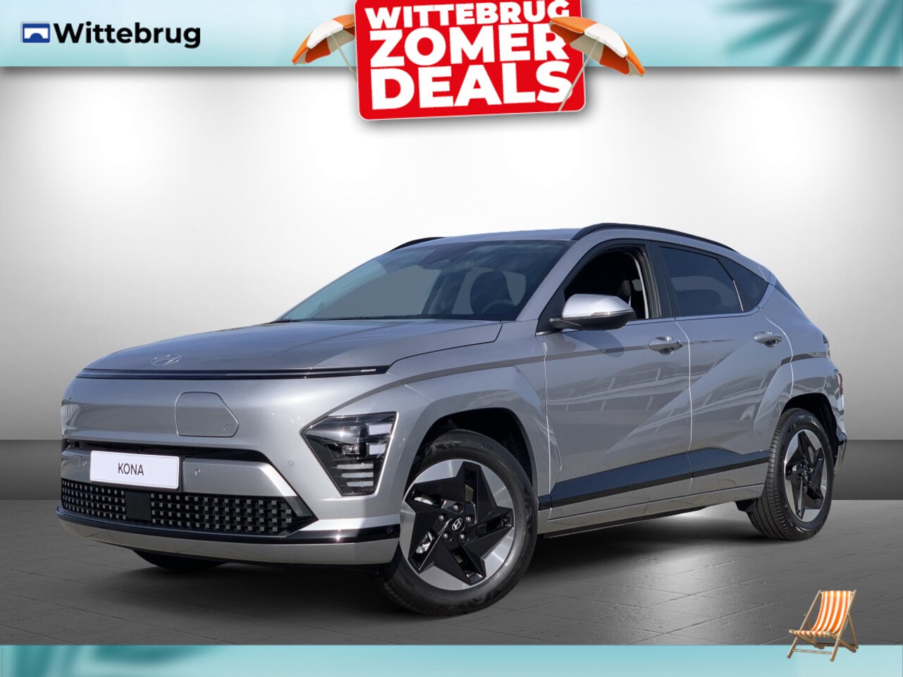Hyundai Kona Electric - Comfort 48.4 kWh Volledig Elektrisch, Private Lease deal! - AutoWereld.nl