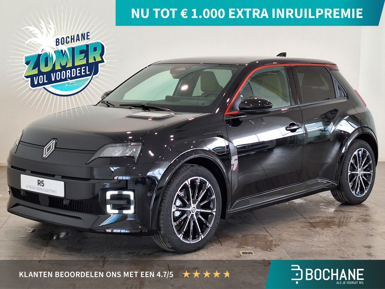 Renault 5 - Iconic Cinq 40 kWh | Harman Kardon | Pack Safety & Advanced Driving Assist | Van: € 32.959 - AutoWereld.nl