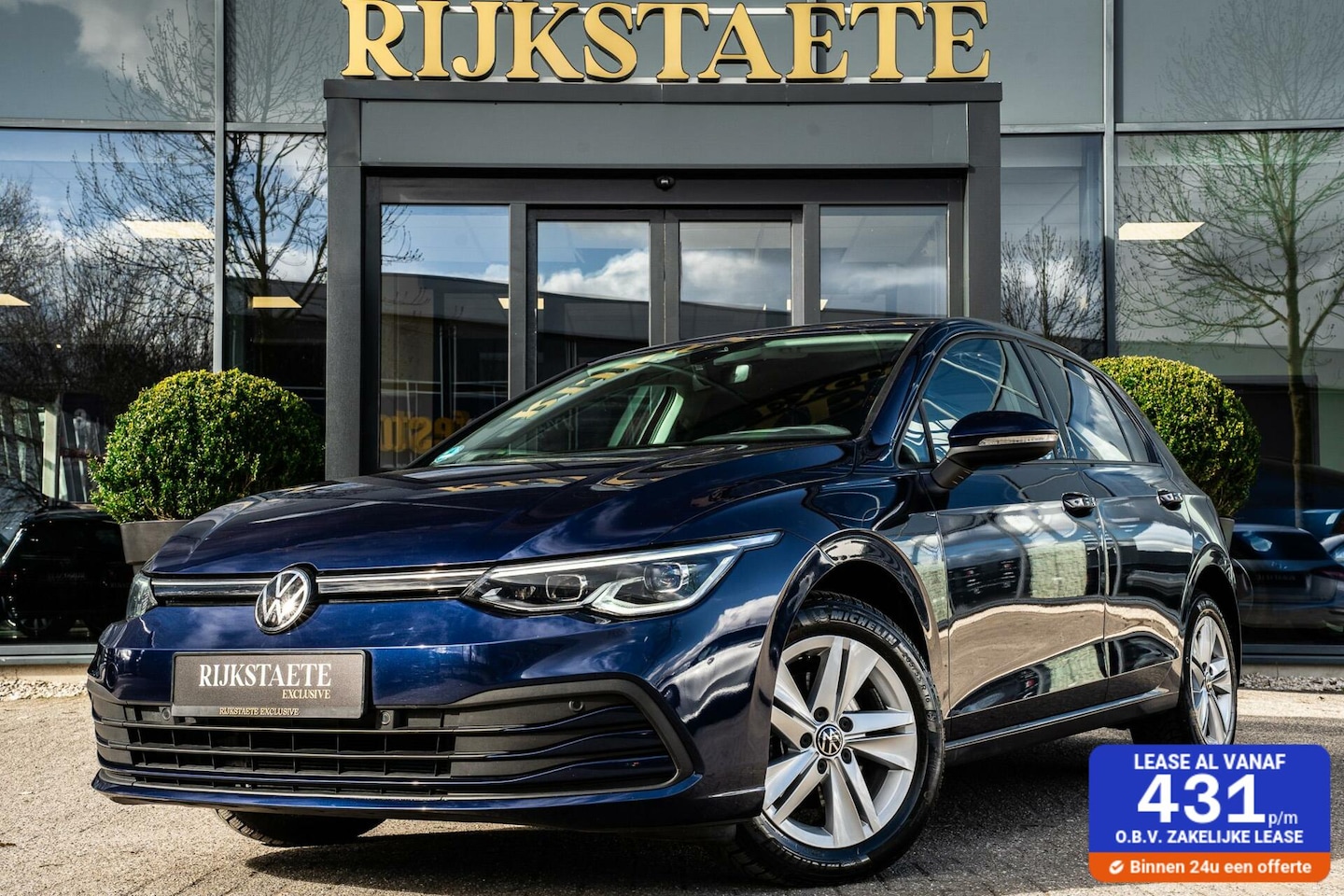Volkswagen Golf - 1.5 eTSI Style|ACC|CAMERA|IQ LIGHT|HEAD-UP - AutoWereld.nl