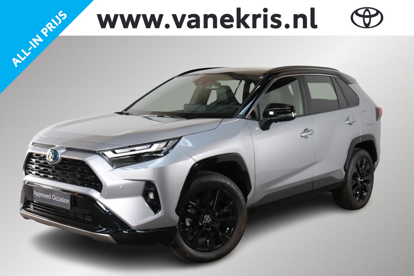 Toyota RAV4 - 2.5 Hybrid AWD Style 2.5 Hybrid AWD Style, Innovation Pack, Schuifdak, - AutoWereld.nl