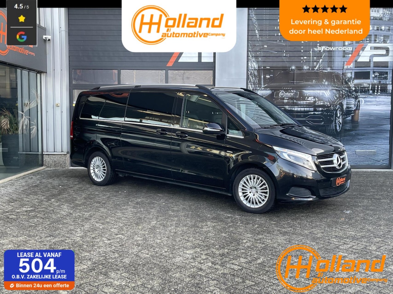 Mercedes-Benz V-klasse - 250d Extra Lang Avantgarde MARGE BTW VRIJ! - AutoWereld.nl