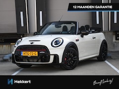 MINI Cabrio - John Cooper Works JCW Pack 2.0 230pk HALF LEDER/ALCANTARA | STOEL + STUURVERW. | PDC + CAM