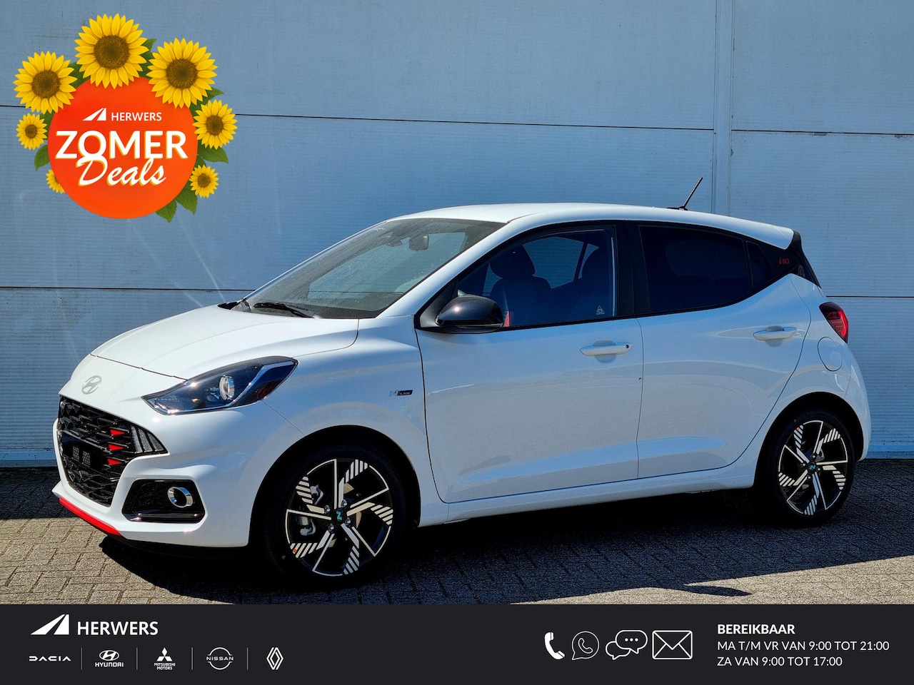 Hyundai i10 - 1.0 T-GDI N Line 5-zits / €1000,- Voordeel Op Nieuwprijs / Rijklaarprijs / Direct Leverbaa - AutoWereld.nl