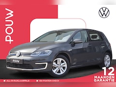 Volkswagen e-Golf - 136pk E-DITION | Warmtepomp | SoH 96% | Navigatie | PDC