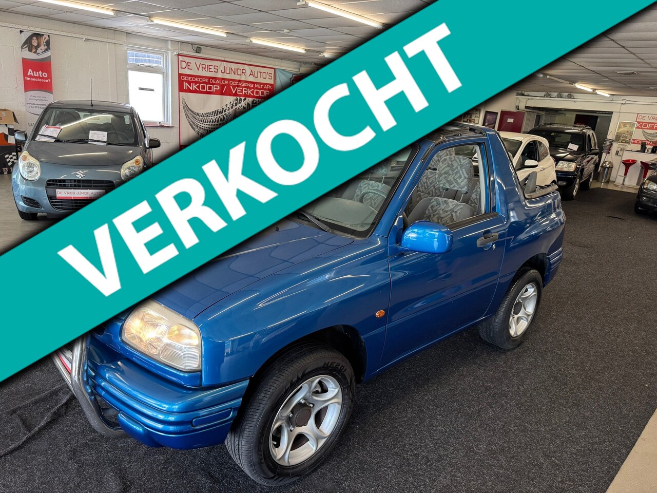 Suzuki Grand Vitara - 2.0 Cabrio 4X4. NAP, Nwe apk en netjes onderhouden! - AutoWereld.nl