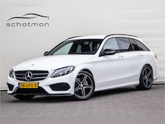 Mercedes-Benz C-klasse Estate - 200 AMG Nightpakket, Burmester, Leder, Trekhaak