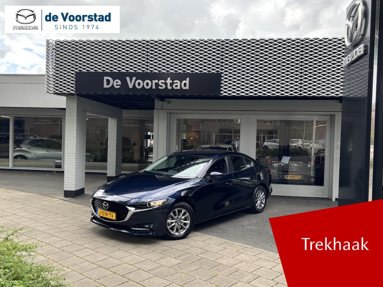 Mazda 3 - 2.0 e-SkyActiv-X M Hybrid 180 Comfort met Bose | leer | trekhaak | Ned. auto | dealer onde - AutoWereld.nl