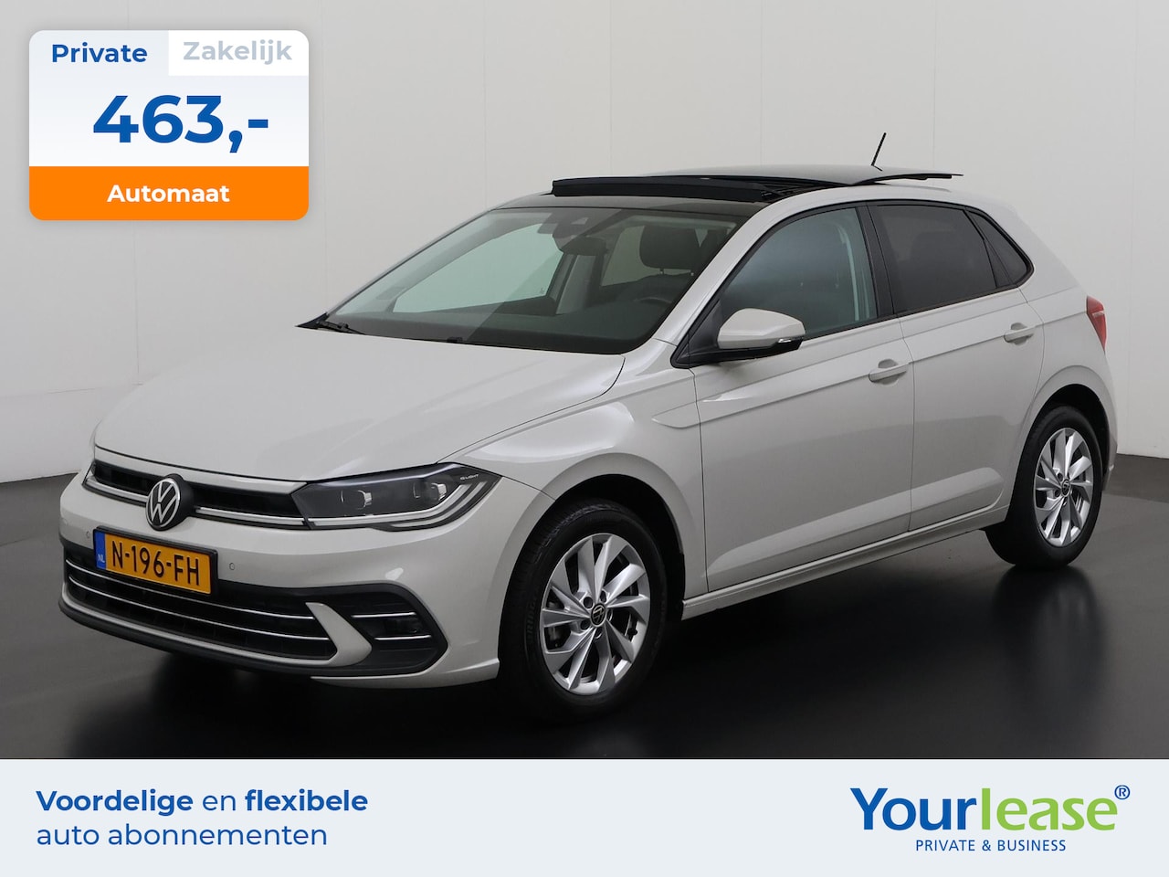 Volkswagen Polo - 1.0 TSI Style DSG | All-in 463,- Private Lease | Zondag Open! - AutoWereld.nl