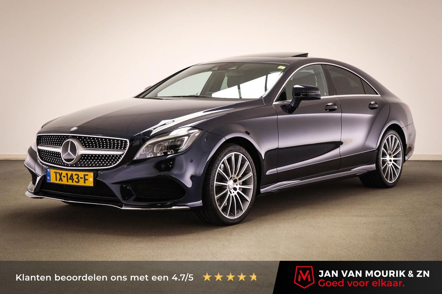 Mercedes-Benz CLS-klasse - 400 4MATIC AMG-Line | LUCHTVERING | STANDKACHEL | STOEL KOELING / MASSAGE | APPLE CARPLAY - AutoWereld.nl