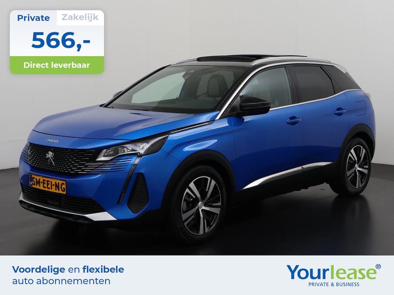 Peugeot 3008 - 1.6 HYbrid4 300 GT Pack | All-in 566,- Private Lease | Zondag Open! - AutoWereld.nl
