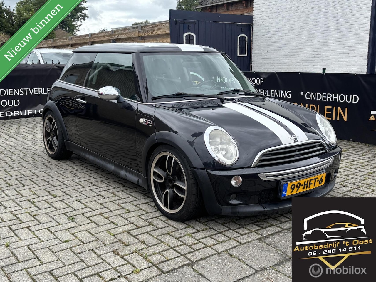 MINI One - Mini 1.6 Salt lange apk keuring, leder, airco, - AutoWereld.nl