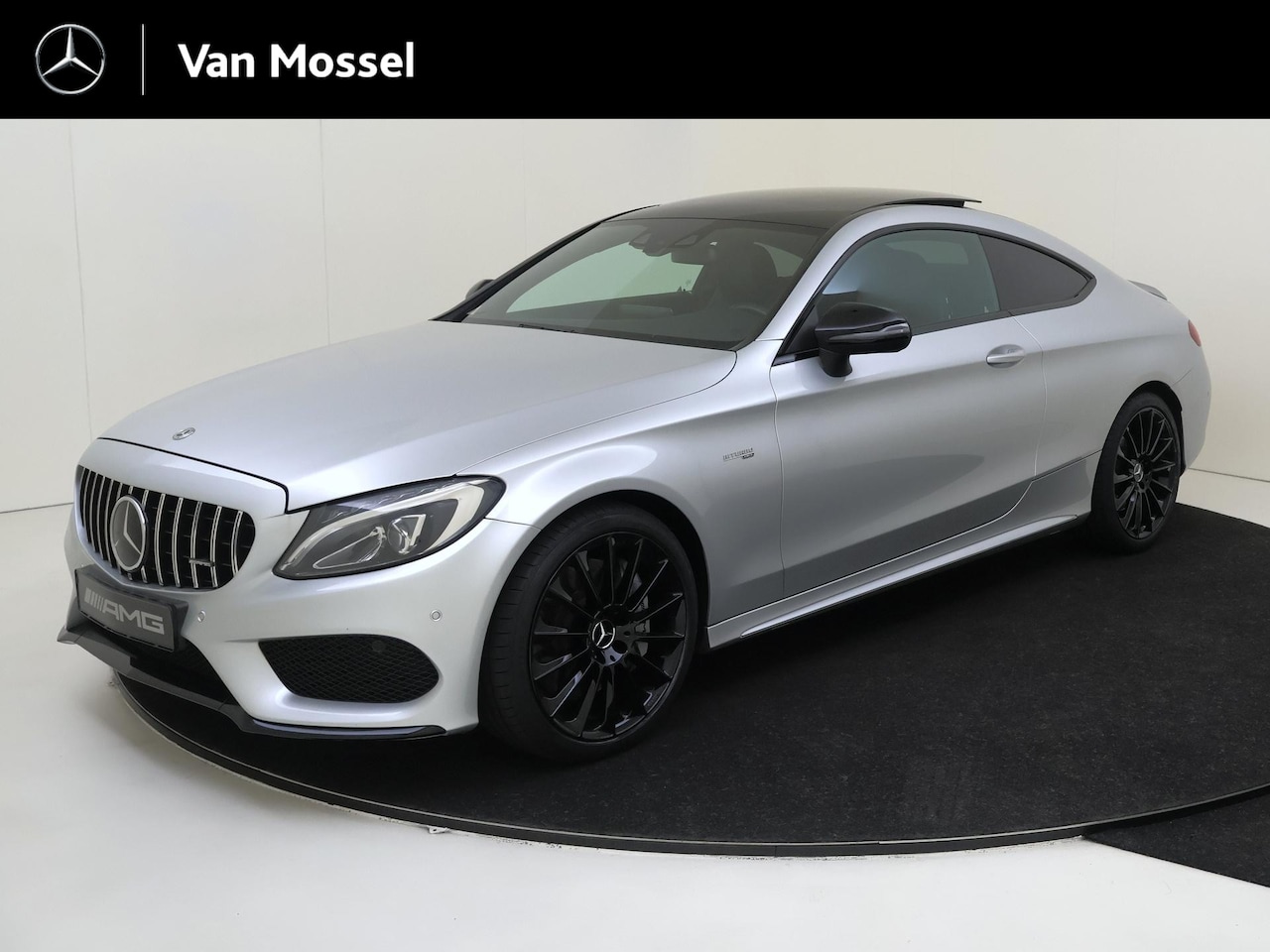 Mercedes-Benz C-klasse Coupé - AMG 43 4MATIC / Panoramadak/ Burmester/ - AutoWereld.nl