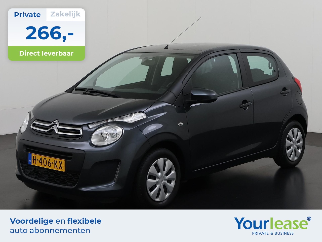 Citroën C1 - 1.0 VTi Feel | All-in 266,- Private Lease | Zondag Open! - AutoWereld.nl