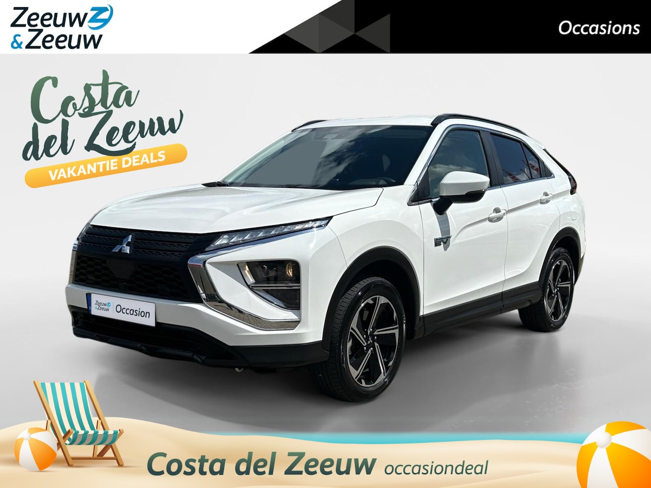 Mitsubishi Eclipse Cross - 2.4 PHEV Pure | lage kilometers | Anroid/Apple Carplay | Climate | Telefoon | - AutoWereld.nl