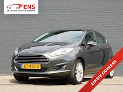 Ford Fiesta - 1.0 EcoBoost Titanium 1e EIGENAAR TOPSTAAT FULLMAP NAVI ACHTERUITRIJCAM CLIMA PDC TREKHAAK