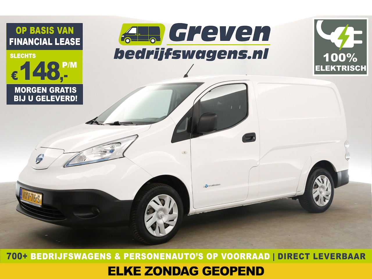 Nissan e-NV200 - Optima L1H1 Elektrisch | EMISSIEVRIJE ZONE | Airco Camera Navigatie Elektrpakket - AutoWereld.nl