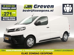 Toyota ProAce Worker - 2.0 L2H1 145PK Airco Cruise Carplay 3 Persoons PDC Elektrpakket Schuifdeur