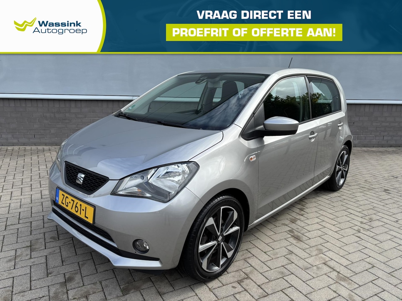 SEAT Mii - 1.0 Style Intense | Airco | Lichtmetalen velgen | Parkeersensoren | - AutoWereld.nl
