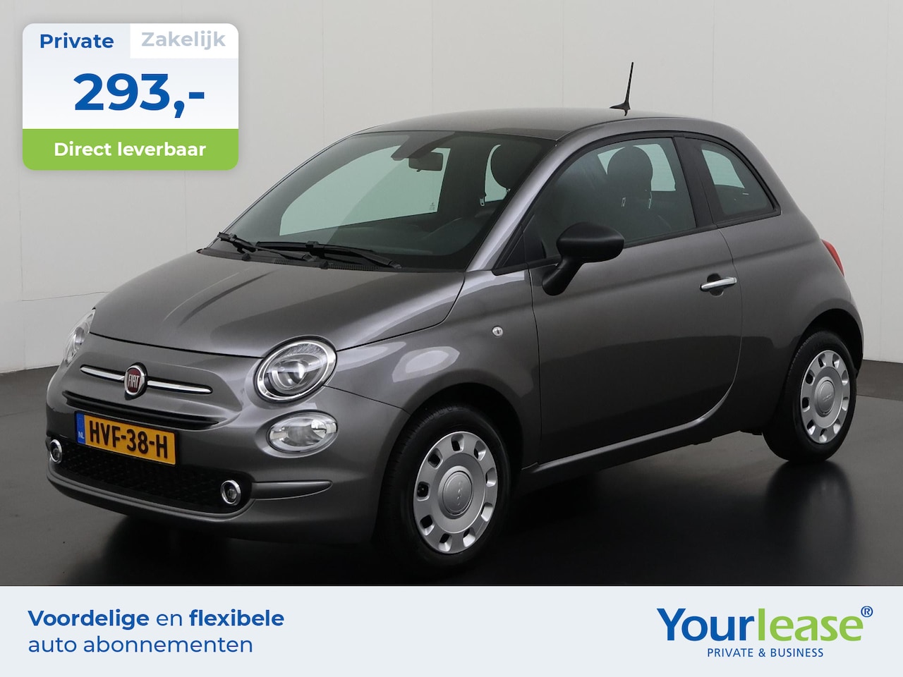 Fiat 500 - 1.0 Hybrid | All-in 293,- Private Lease | Zondag Open! - AutoWereld.nl