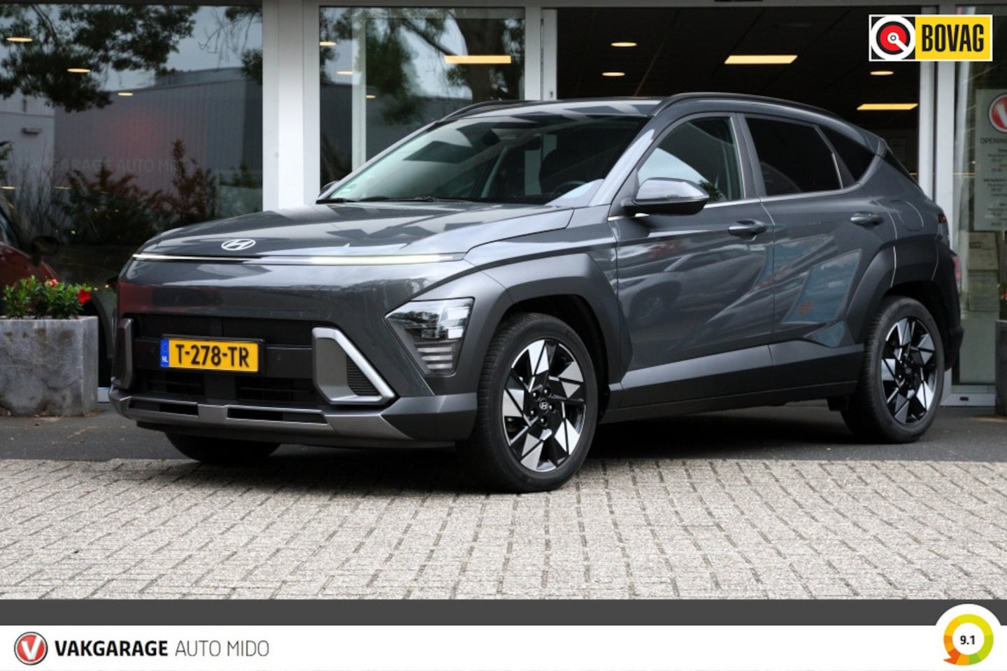 Hyundai Kona - 1.6 GDI HEV Hybride Automaat Comfort Smart | TREKHAAK | - AutoWereld.nl
