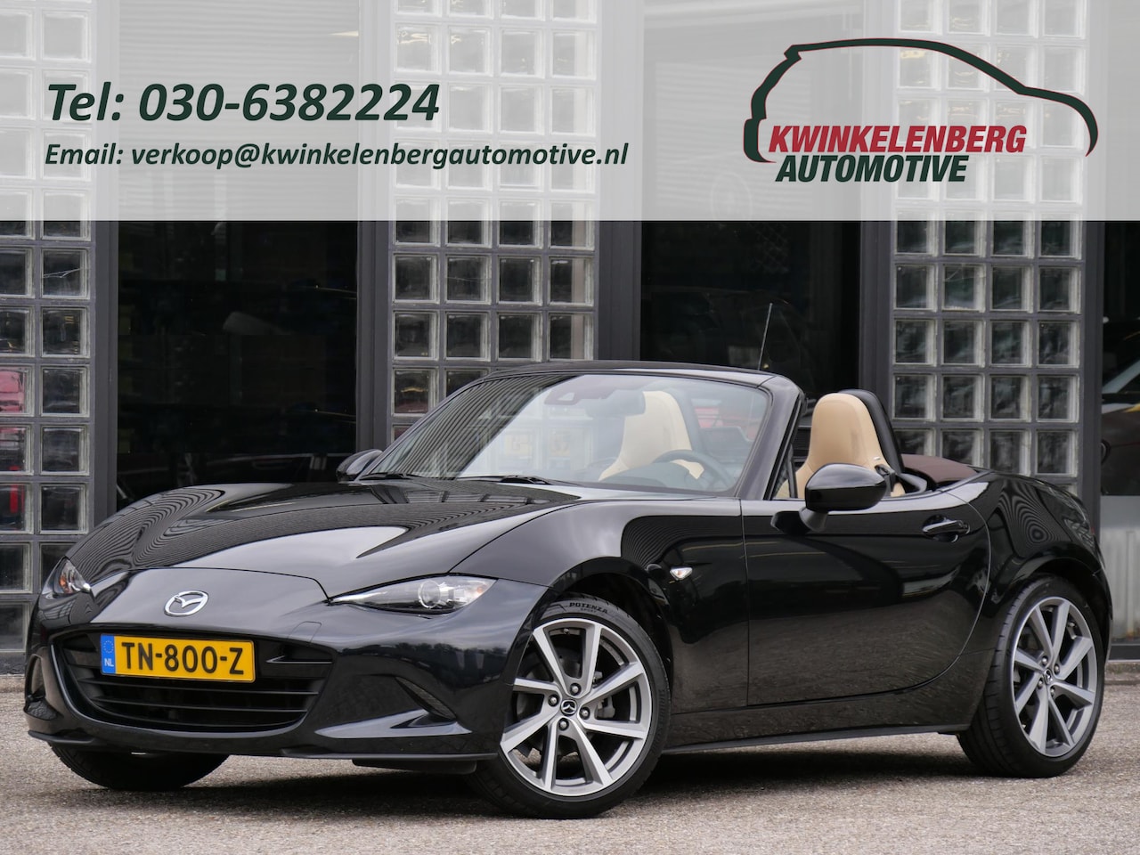 Mazda MX-5 - 1.5 CHAIRO/ LEER/ BOSE/ 18INCH/ DAB/ *UITSTRALING* - AutoWereld.nl