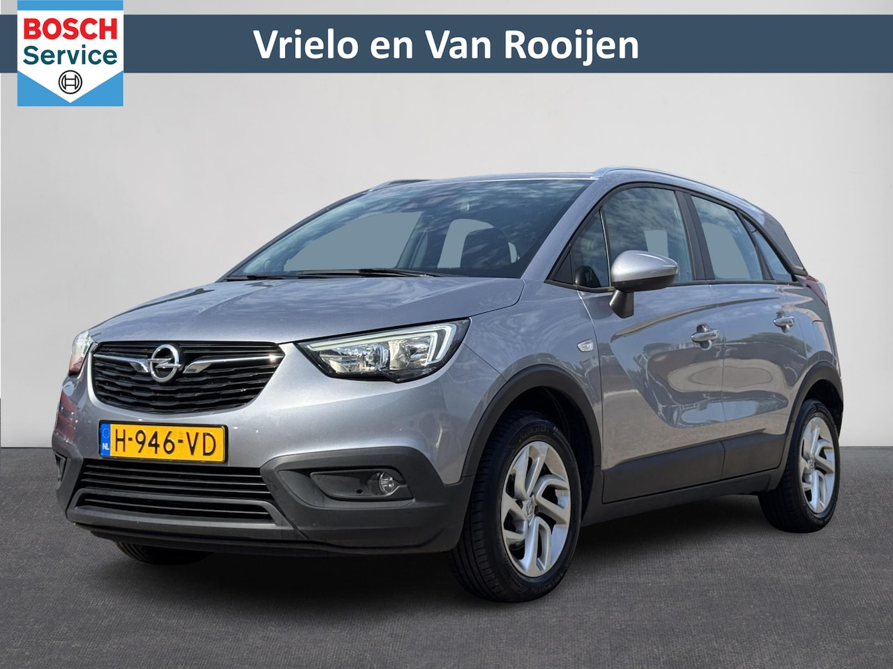 Opel Crossland X - 1.2 Turbo Edition | Winter-Pakket | Cruise | Vaste Trekhaak | Airco | Navi | Carplay | ( V - AutoWereld.nl