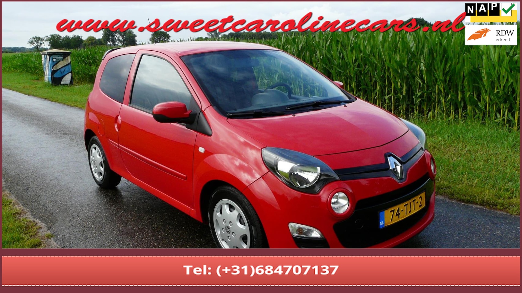 Renault Twingo - 1.2 16V Collection 2012,, airco, sportief en in topstaat en weinig KM. - AutoWereld.nl