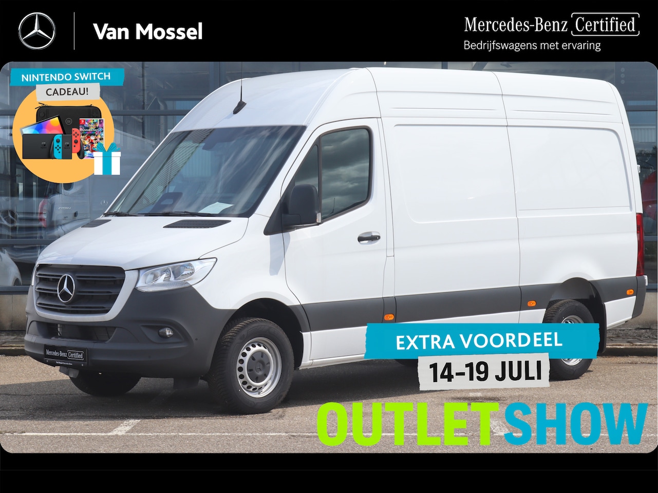 Mercedes-Benz Sprinter - 317 CDI L2H2 PRO | AIRCO/NAVI/CAMERA/CRUISE | Certified - AutoWereld.nl