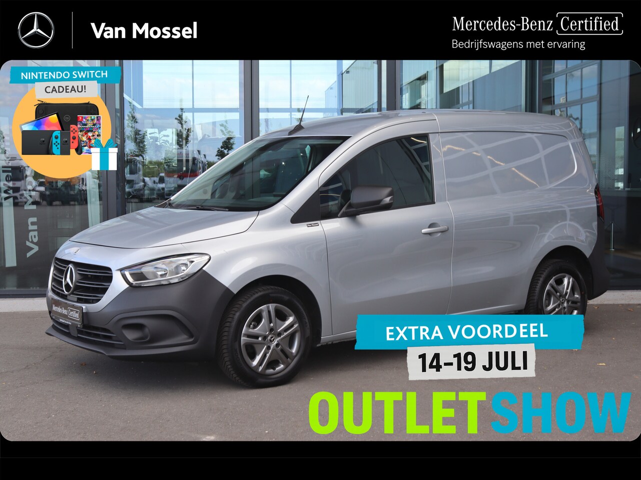 Mercedes-Benz Citan - 108 CDI L1 Base |NAQVI/AIRCO/CRUISE C. |Certified - AutoWereld.nl