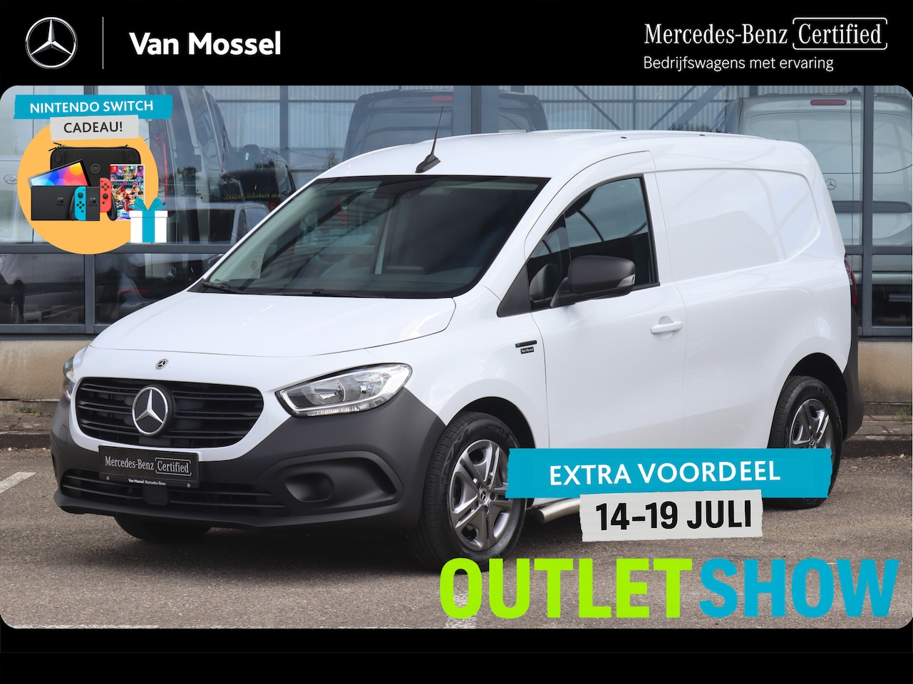 Mercedes-Benz eCitan - L1 Pro 51 kWh | CLIMA/NAVI/CAMERA/CRUISE | Certified - AutoWereld.nl