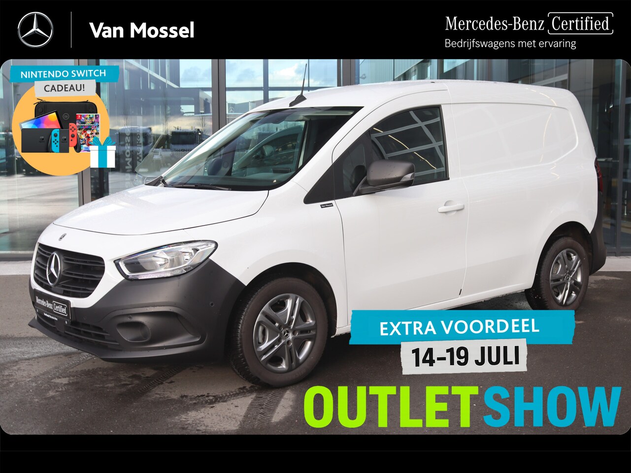 Mercedes-Benz Citan - 108 CDI L1 Base | AIRCO/CAMERA/CRUISE | Certified . - AutoWereld.nl