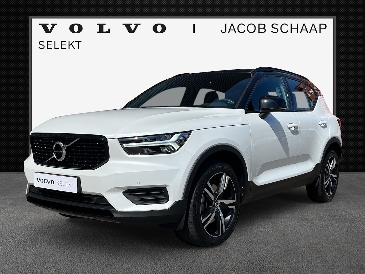 Volvo XC40 - T2 R-Design Automaat / Crystal White / 19" 5 Spaaks / Park Assist Line / Adaptieve Cruise - AutoWereld.nl