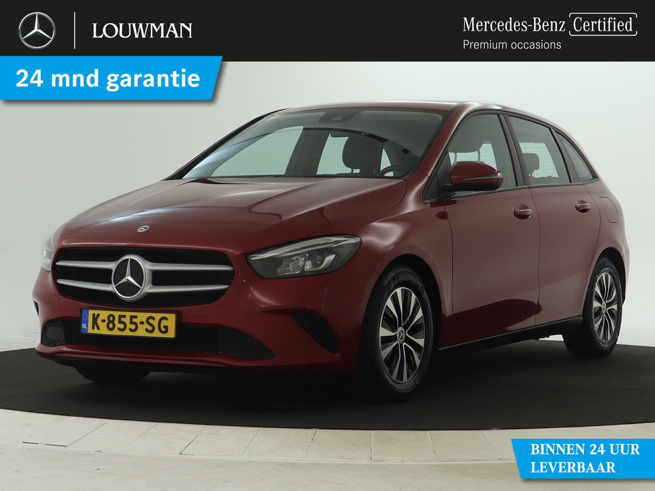 Mercedes-Benz B-klasse - 180 Business Solution | Trekhaak | Achteruitrijcamera | Led koplampen | Spiegelpakket | In - AutoWereld.nl