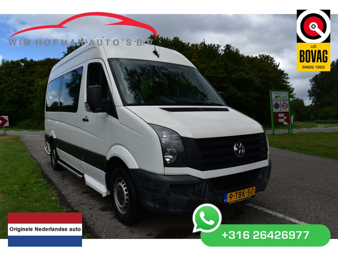 Volkswagen Crafter - 35 2.0 TDI L2H1 BM Airco Rolstoellift BPM Vrij 9Pers - AutoWereld.nl