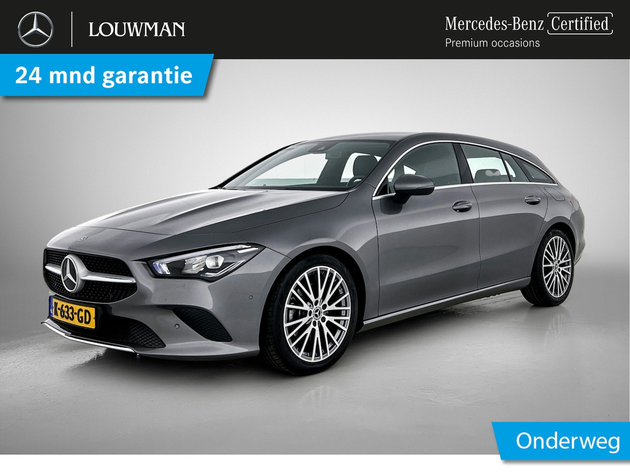 Mercedes-Benz CLA-klasse Shooting Brake - 200 Business Luxury | Lichtmetalen velgen | MBUX wide screen | Navigatie | Parkings suppor - AutoWereld.nl