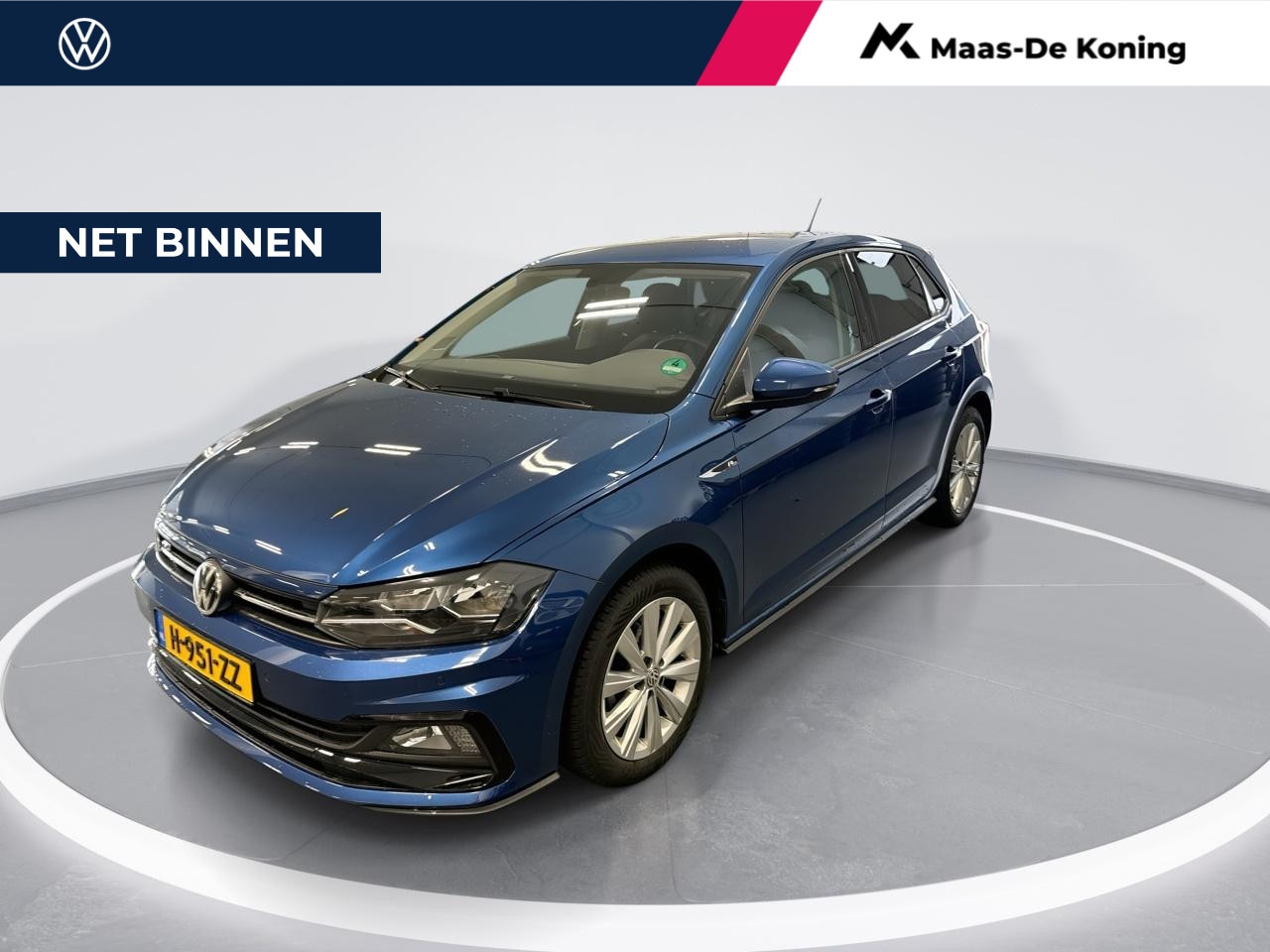 Volkswagen Polo - 1.0 Tsi 95pk DSG Highline · Apple/Android Car Play · Navi · P-Sensoren · Climatronic ·16'' - AutoWereld.nl