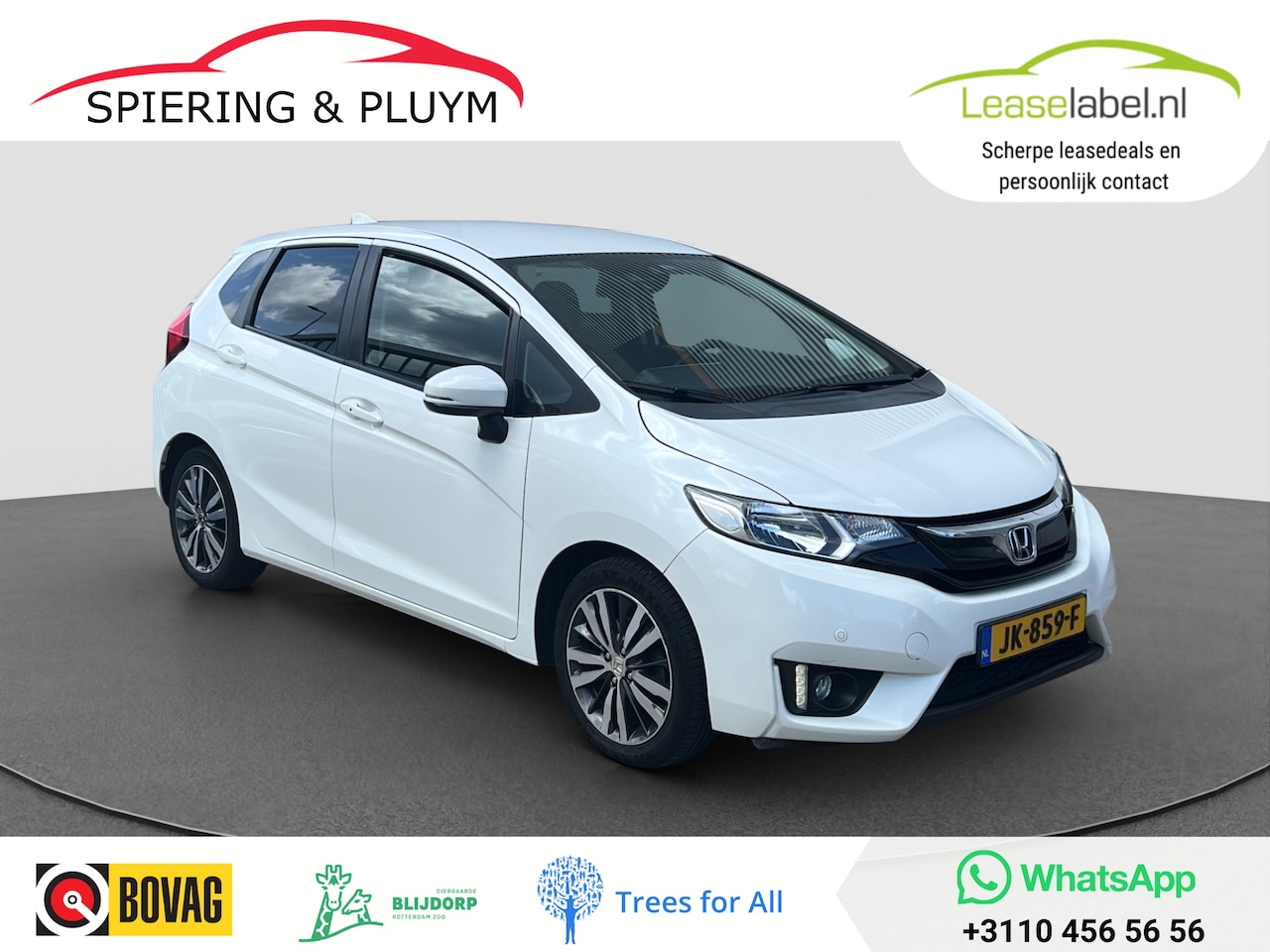 Honda Jazz - 1.3 i-VTEC Elegance | Camera | Automaat | Navigatie - AutoWereld.nl