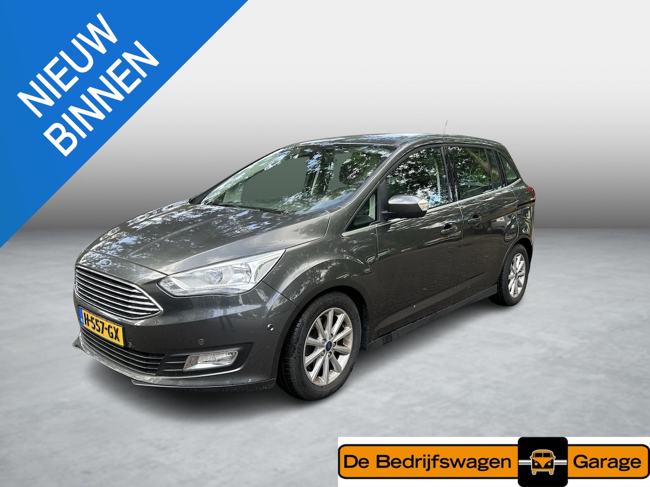 Ford Grand C-Max - 1.0 Titanium 7p. | parkeerhulp V+A | 7 persoons | - AutoWereld.nl