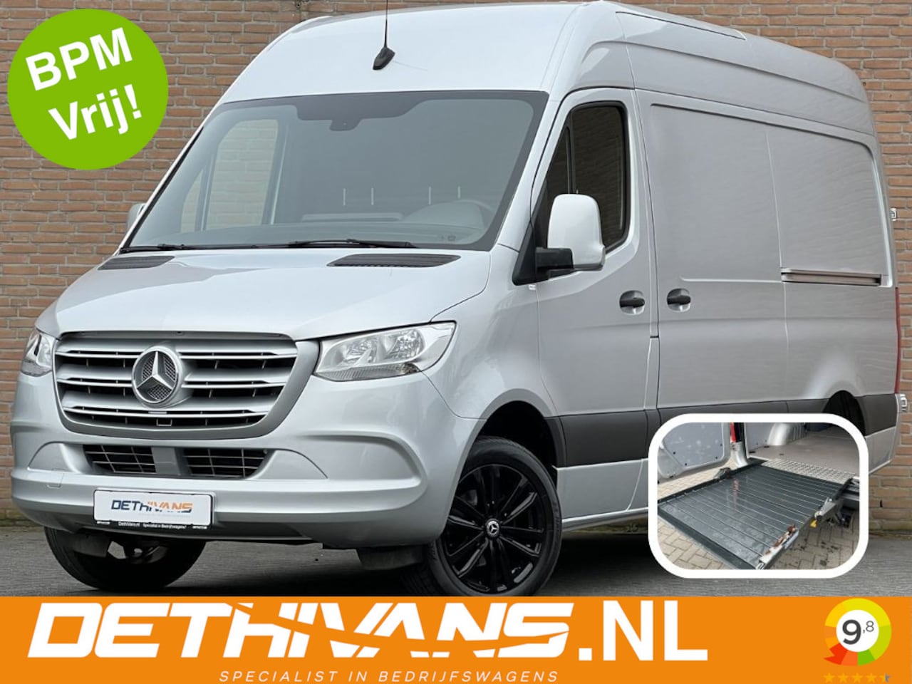 Mercedes-Benz Sprinter - 316CDI 164PK RWD L2H2 / Laadklep / M-Bux / Camera - AutoWereld.nl
