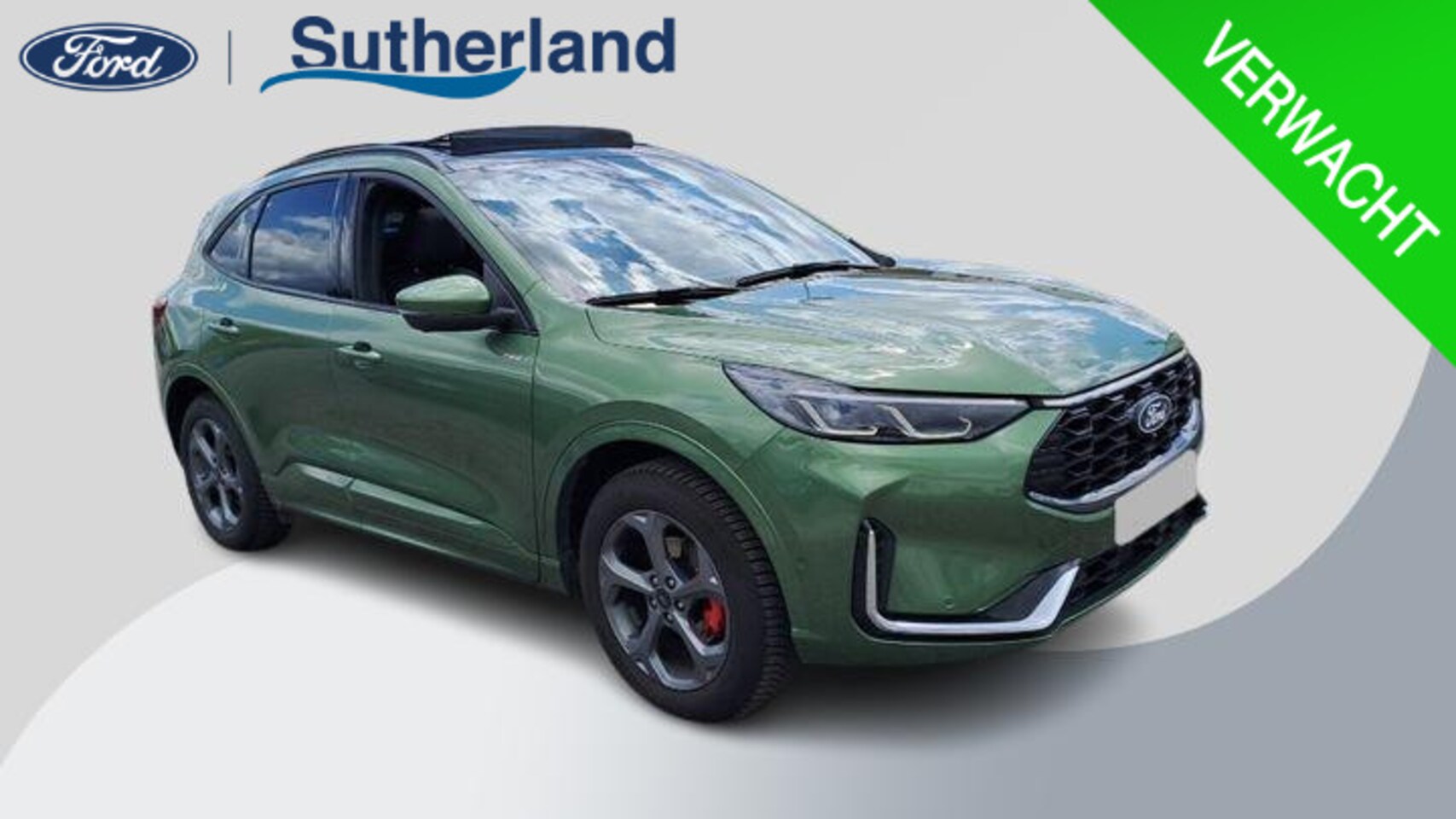 Ford Kuga - 2.5 FHEV ST-Line X 190pk | Driver Assistance Pack | Panoramadak | Technology Pack | Geen S - AutoWereld.nl