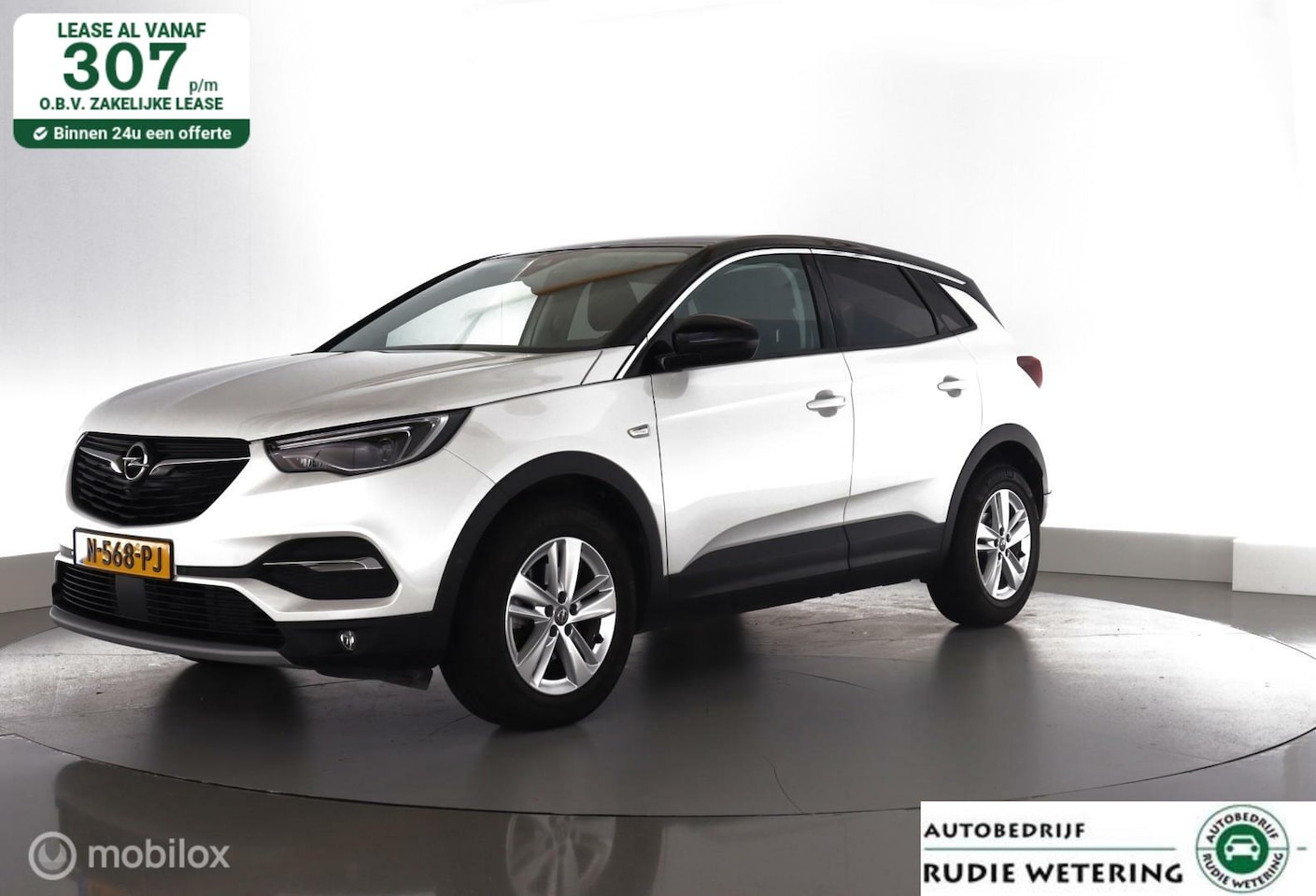 Opel Grandland X - 1.2 T automaat Business Elegance leder|winter|nav|360cam|lmv17 - AutoWereld.nl