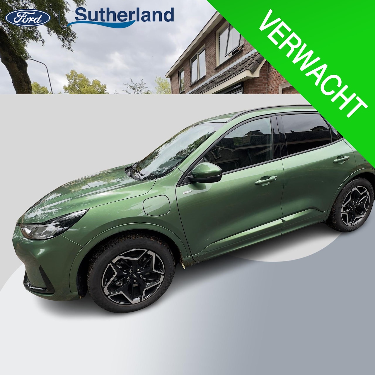 Ford Kuga - 2.5 PHEV ST-Line 242pk Wegklapbare Trekhaak | Winterpack | Bursting Green | 19 inch Velgen - AutoWereld.nl