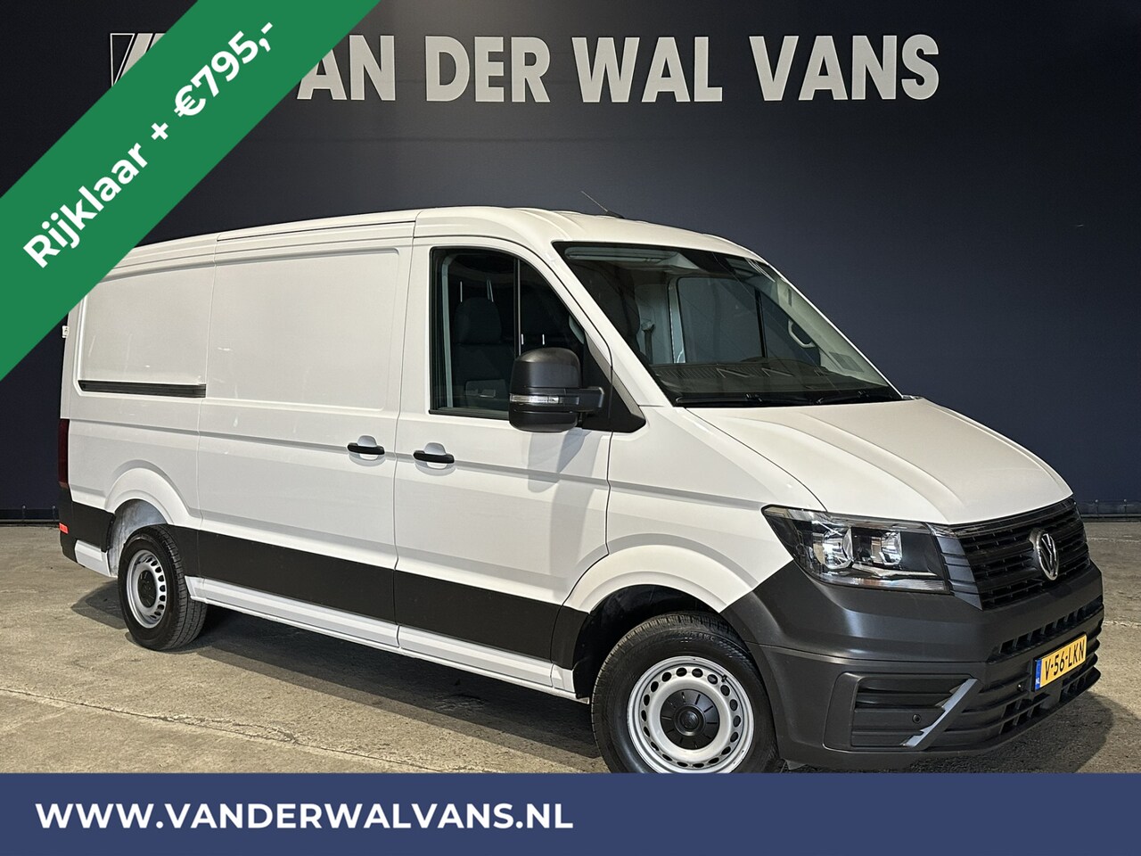 Volkswagen Crafter - 2.0 TDI 141pk L3H2 L2H1 inrichting Euro6 *Rijklaar Direct Rijden* Airco | Camera | Apple C - AutoWereld.nl