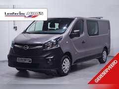 Opel Vivaro - 1.6 CDTI 120 pk L2 Dubbel Cabine Airco Trekhaak, Apple Carplay, Cruise control, 6-Zits